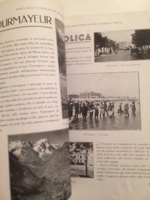 Turismo, Alberghi, Case Di Cura, Terme, Fotografia: Grado, Varazze, Riccione, Levanto (1931)