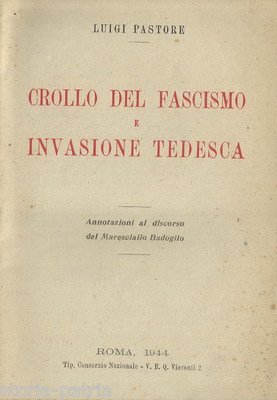 Politica Di Badoglio: S. Giorgio Ionico, Puglia, Brindisi, Feltre