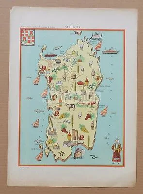 Carta Economica della Sardegna, Bolis Metà Novecento
