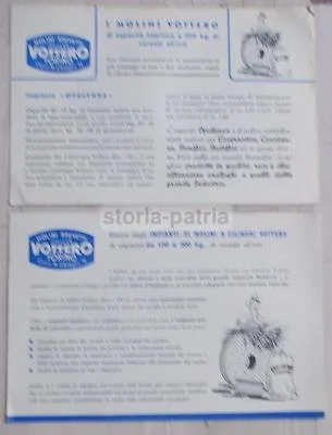 Pieghevoli Vottero per Molini a Cilindri, Torino, foto 2 di 4