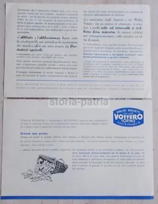 Pieghevoli Vottero per Molini a Cilindri, Torino, foto 4 di 4