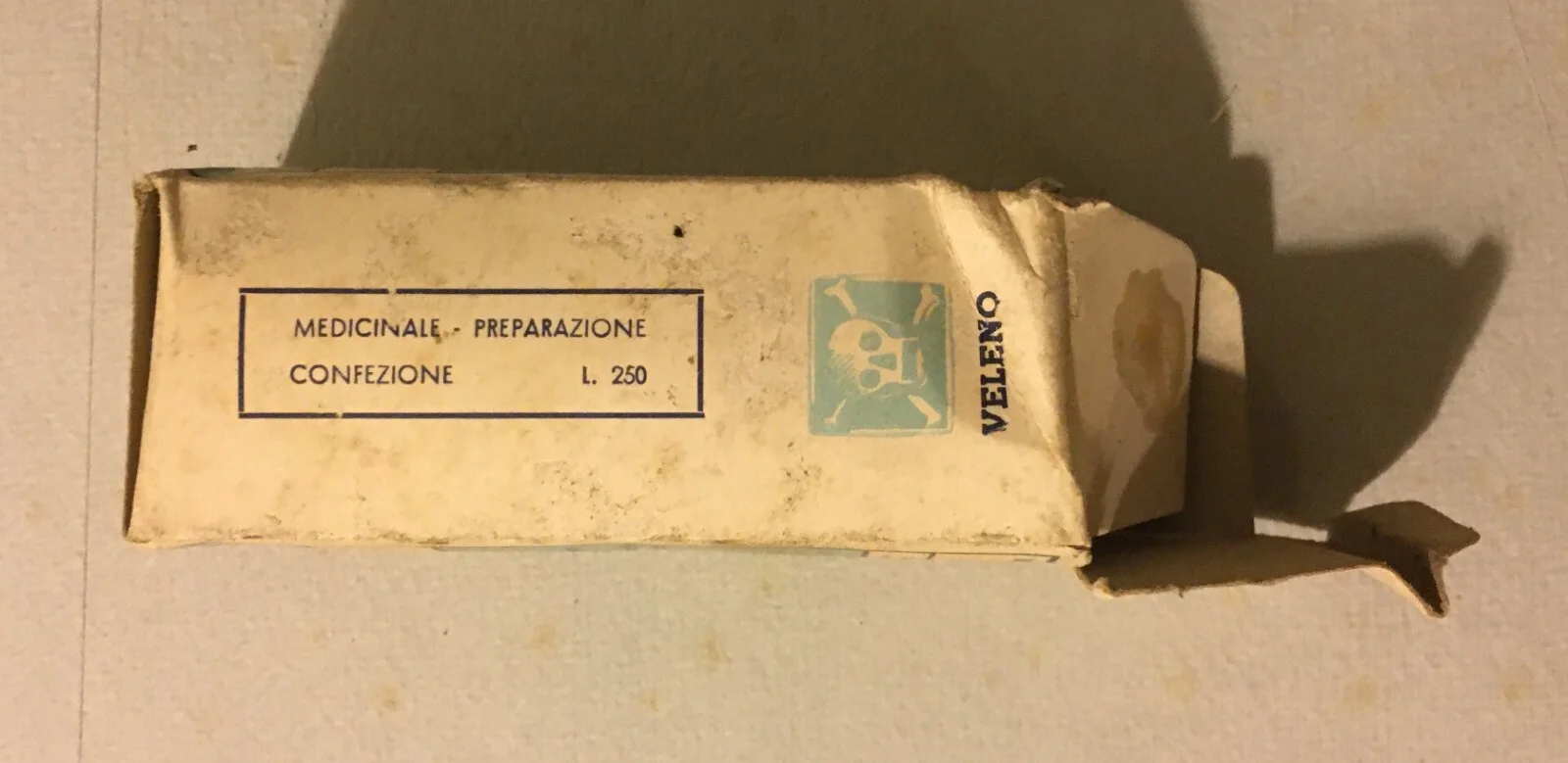 Astuccio e Flacone di Collirio Pilocarpina Intes, Napoli, foto 5 di 8