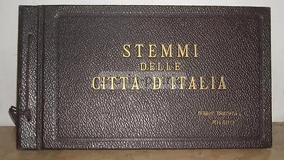 Achille Brioschi & C., Milano: Album Stemmi delle Città d'Italia per le Figurine delle Polveri Brioschi, Primo, foto 6 di 7