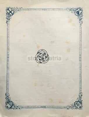 Foglio Ricordi per le Foto Vianelli, 1876, foto 3 di 4
