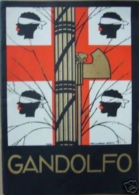 Melkiorre Melis, Copertina per il Generale Gandolfo, 1924