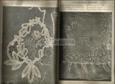 Istruzioni per Ricamare con la Singer, dell'Aro 1908, foto 11 di 12