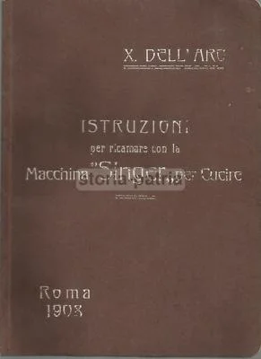 Istruzioni per Ricamare con la Singer, dell'Aro 1908, foto 6 di 12