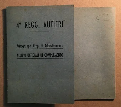Pieghevole del 4° Reggimento Autieri, Verona 1943, foto 3 di 5