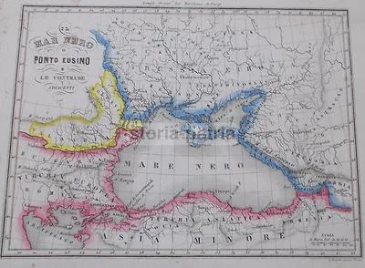 IL Mar Nero o Ponto Eusino, Incisione Bonatti