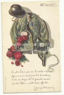 Mauzan, Cartolina del Prestito Nazionale
