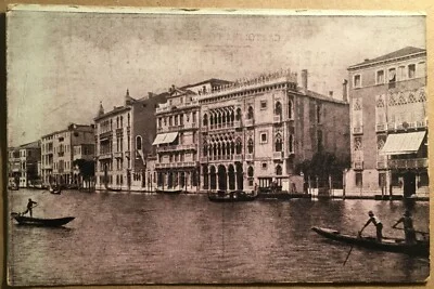 Cartolina Zampironi, Canal Grande e Ca' d'oro