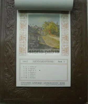 Calendario Pubblicitario Bonavia Negri, Bologna 1927, foto 3 di 8