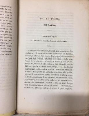 Politica, Economia E Rivoluzione Parlamentare: Marselli, Minghetti E La Questione Ferroviaria (1876)