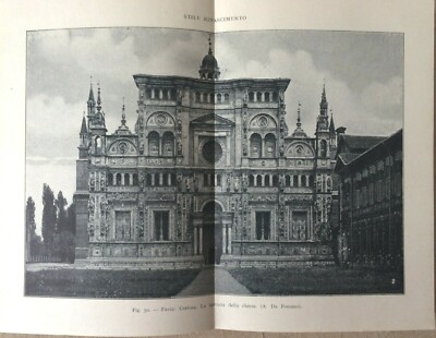 Architettura, Ingegneria, Arte: Stili Di Architettura Di Renzo Canella (Hoepli, 1928)