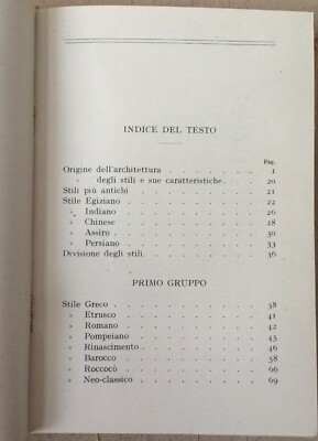 Architettura, Ingegneria, Arte: Stili Di Architettura Di Renzo Canella (Hoepli, 1928)