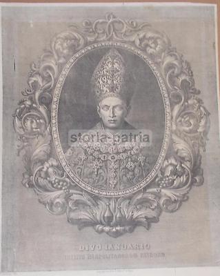 Stampa Popolare Devozionale Di San Gennaro, Napoli
