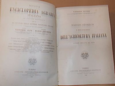 Saggio Storico E Bibliografico Dell'Agricoltura Italiana, 1902
