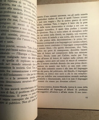 Eugenio Montale: La Solitudine Dell'Artista, Conferenza 1952