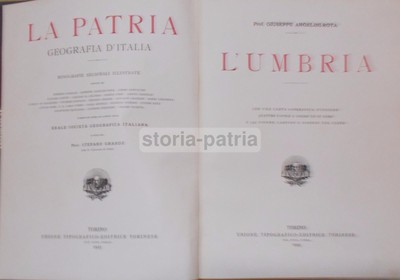 Giuseppe Angelini Rota L'Umbria. Torino, UTET, 1925