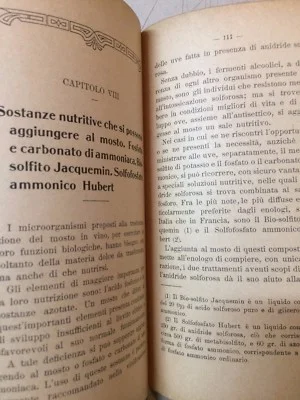 Enologia, Cantina, Botti, Vini, Solfiti, Chimica: Vinificazione Meridionale, 1919, foto 2 di 7