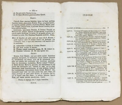 Abruzzo, Lanciano: Antica Agiografia, Santa Giovina E I Fanciulli. Di Jorio, 1855