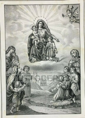 Abruzzo, Lanciano: Antica Agiografia, Santa Giovina E I Fanciulli. Di Jorio, 1855