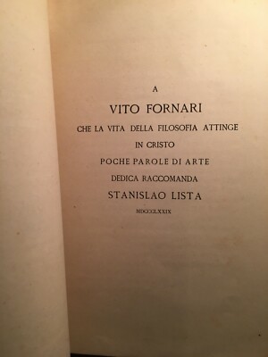 Arte Napoletana Dell'800. Scultura E Disegno. Stanislao Lista, 1879