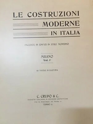 Sessanta Tavole di Palazzi Milanesi, Crudo Torino, foto 8 di 9