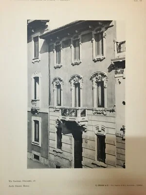 Sessanta Tavole di Palazzi Milanesi, Crudo Torino, foto 4 di 9