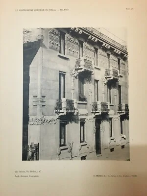 Sessanta Tavole di Palazzi Milanesi, Crudo Torino