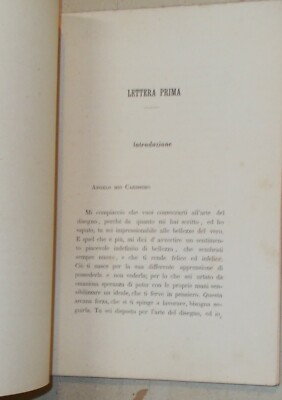 Stanislao Lista, Intorno All'Arte Del Disegno. Pensieri Di Stanislao Lista Scultore (1879)