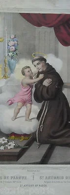 Litografia di Sant'antonio di Padova, Turgis