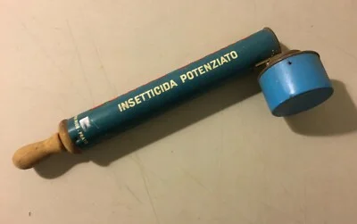 Igiene Insetticida DDT Prato Benelli: Latta Pubblicitaria E Spruzzatore d'Epoca, foto 8 di 8
