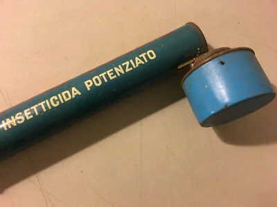 Igiene Insetticida DDT Prato Benelli: Latta Pubblicitaria E Spruzzatore d'Epoca, foto 3 di 8