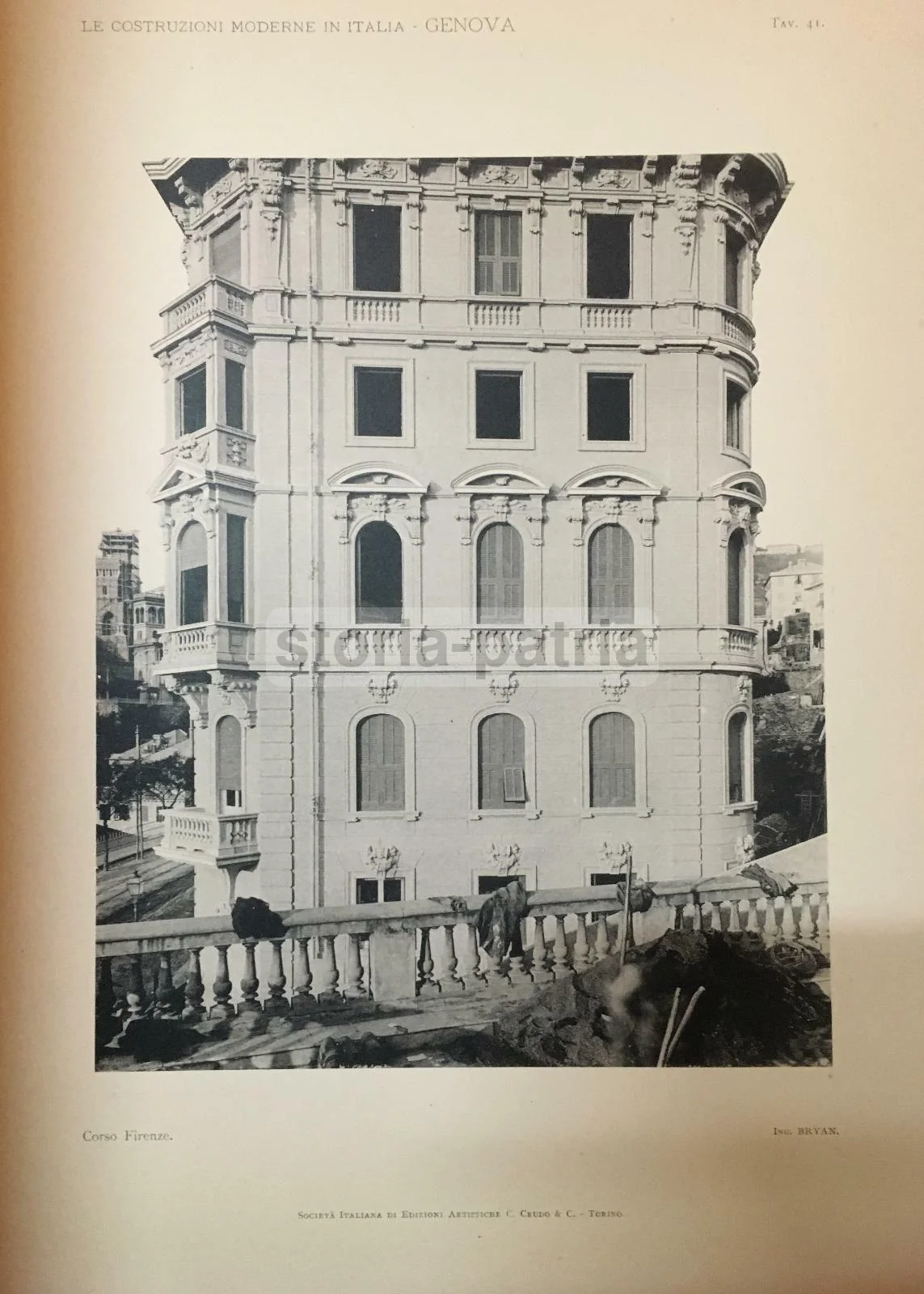 Le Costruzioni Moderne in Italia: Genova, 60 Tavole in Eliotipia, foto 4 di 10