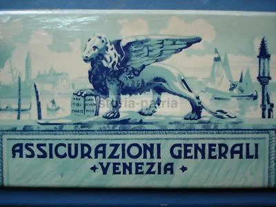 Block Notes Pubblicitario Assicurazioni Generali, Venezia, foto 4 di 6