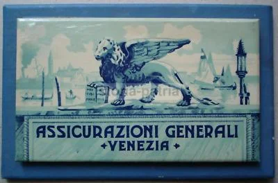 Block Notes Pubblicitario Assicurazioni Generali, Venezia, foto 5 di 6