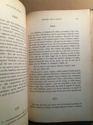 Apuleio di Madaura, della Magia, Zanichelli 1965, foto 6 di 6