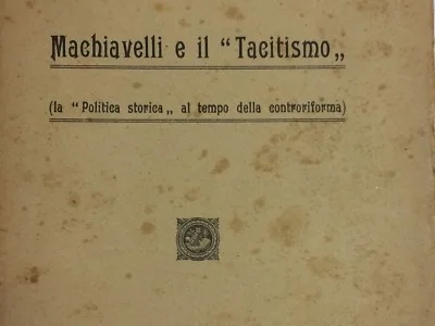 Toffanin, Machiavelli e il Tacitismo, Padova 1921, foto 4 di 4