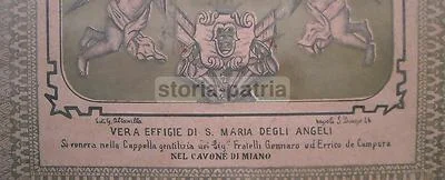 S. Maria degli Angeli, Litografia Altavilla per i De Campora, foto 3 di 5