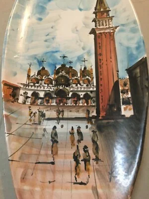 Pannello in Ceramica con Piazza San Marco, Venezia
