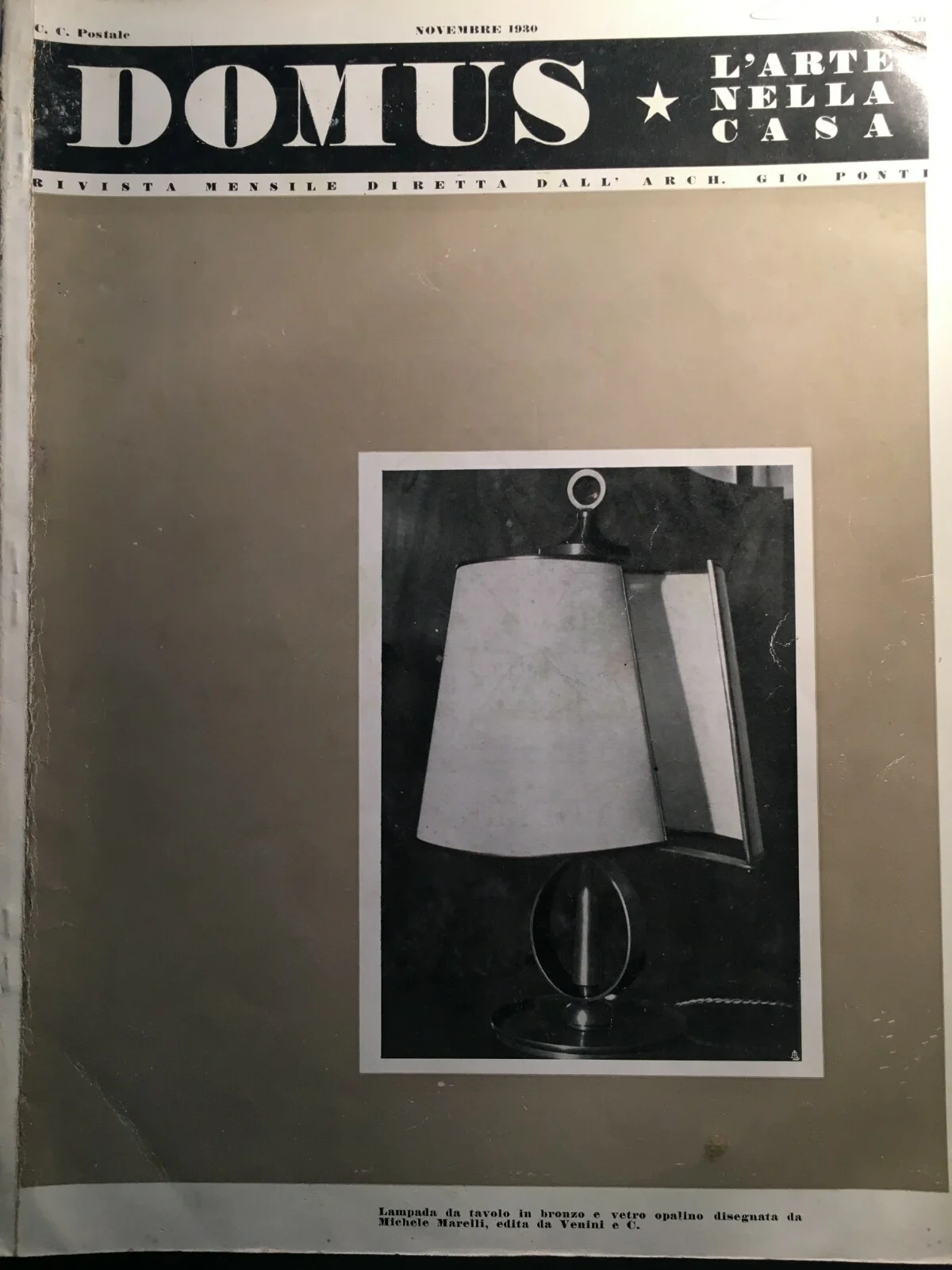 Domus, Novembre 1930, Diretta da Gio Ponti, foto 10 di 12