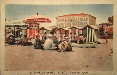 Cartolina a Colori del Lido di San Benedetto del Tronto, foto 2 di 3