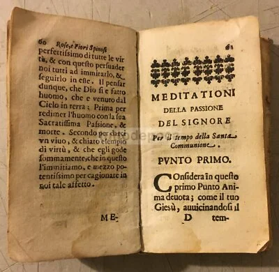 Panicario, Rose e Fiori Spinosi, Macerata 1628, foto 9 di 9