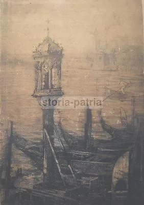 Veduta della Laguna di Venezia, Acquaforte