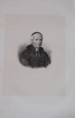 Niccolò Sottile, Canonico di Novara, Incisione di Francois