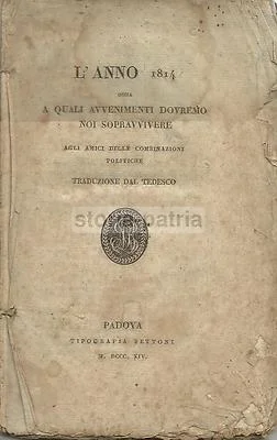 L'Anno 1814, Padova, Bettoni