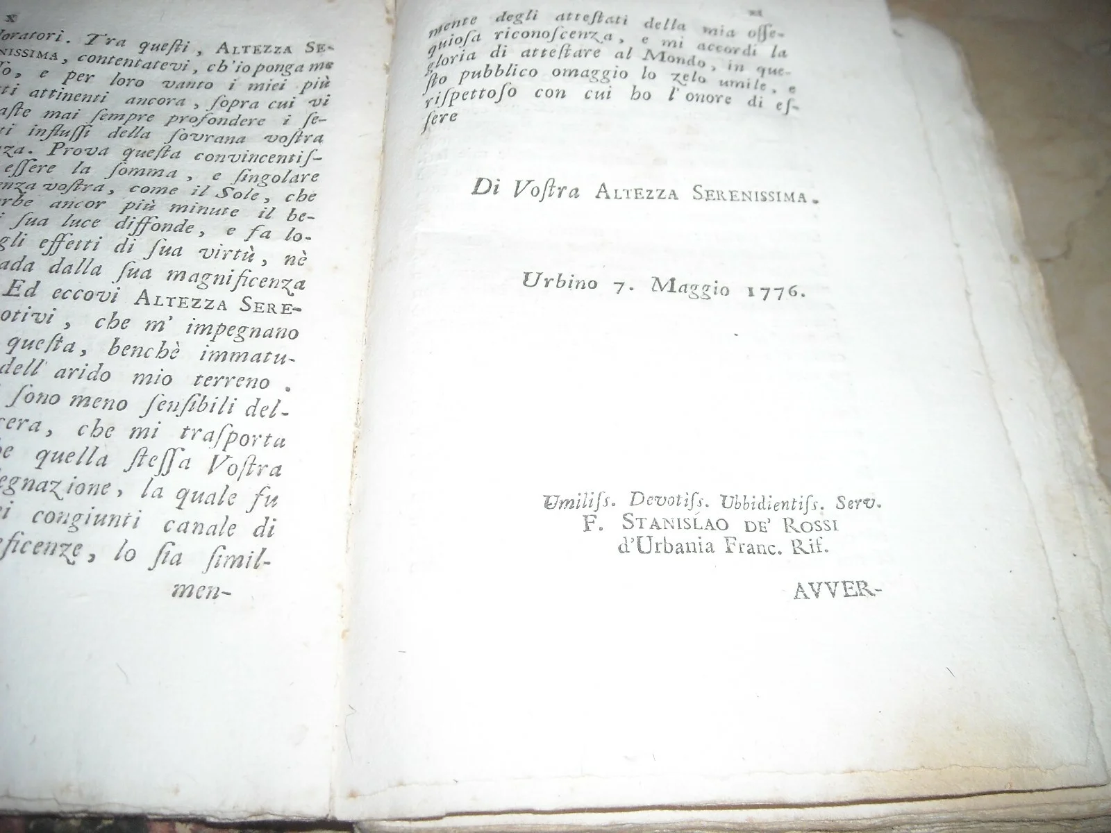De Rossi, Idea della Vera Onestà e della Prudenza Umana, 1776, foto 11 di 12
