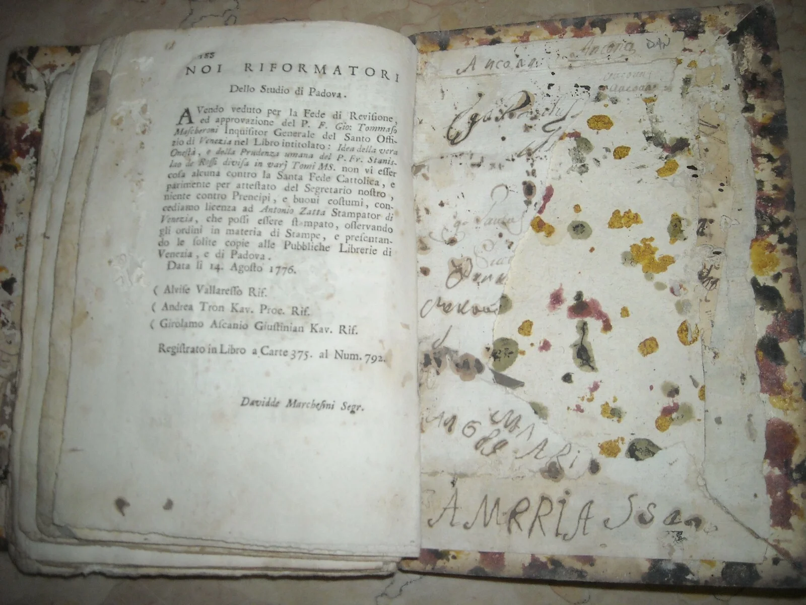 De Rossi, Idea della Vera Onestà e della Prudenza Umana, 1776, foto 12 di 12