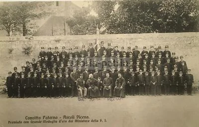 Cartolina del Convitto Paterno di Ascoli Piceno